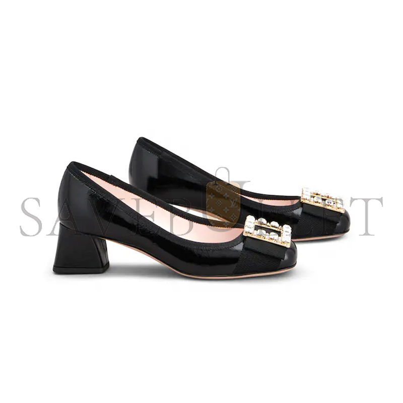 ROGER VIVIER TRÈS VIVIER PUMPS IN PATENT LEATHER RVW51935720TM6B999 ROGER VIVIER TRÈS VIVIER PUMPS IN PATENT LEATHER RVW51935720TM6B999